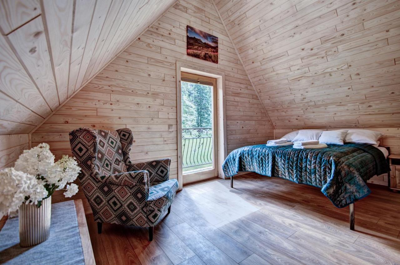 Jedroskowe Chatki Witów Exteriér fotografie